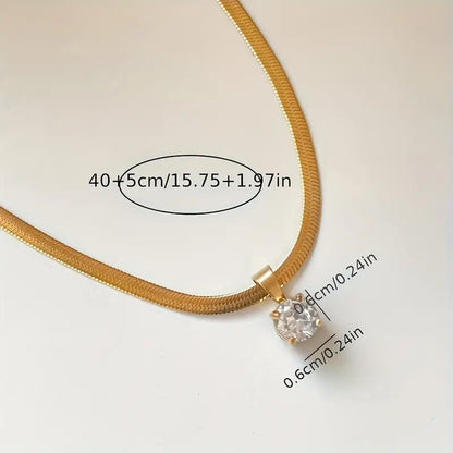 Collar | Colgante Elegante de Strass