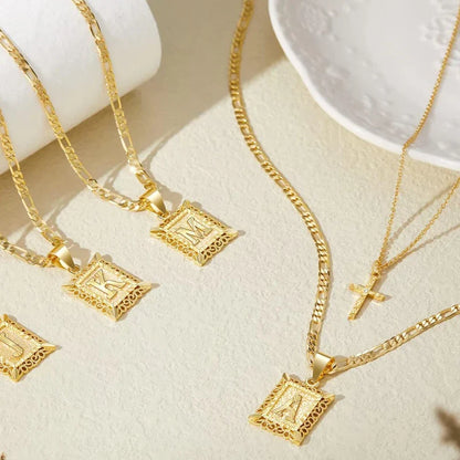 Set de Collares | Cruz con Inicial