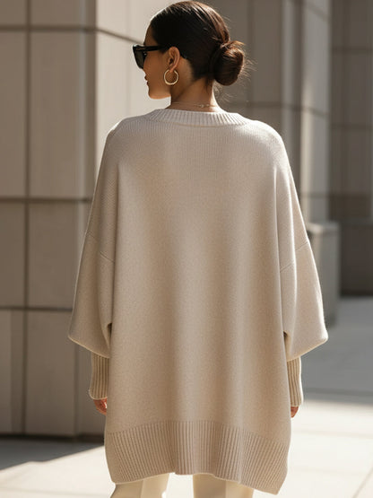 Wanwen | Jersey Oversize de Punto Suave
