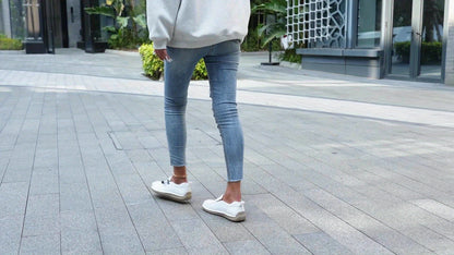 Zapatilla Ortopédica para Caminar de Piel Vegana