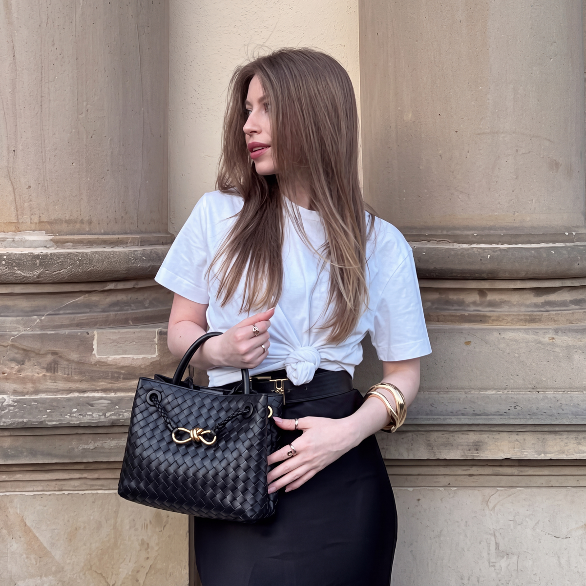 Bolso Sage de Cuero
