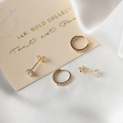 Set de Pendientes | Piedra Dara Brillane