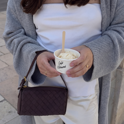 Bolso Bloom de Gamuza
