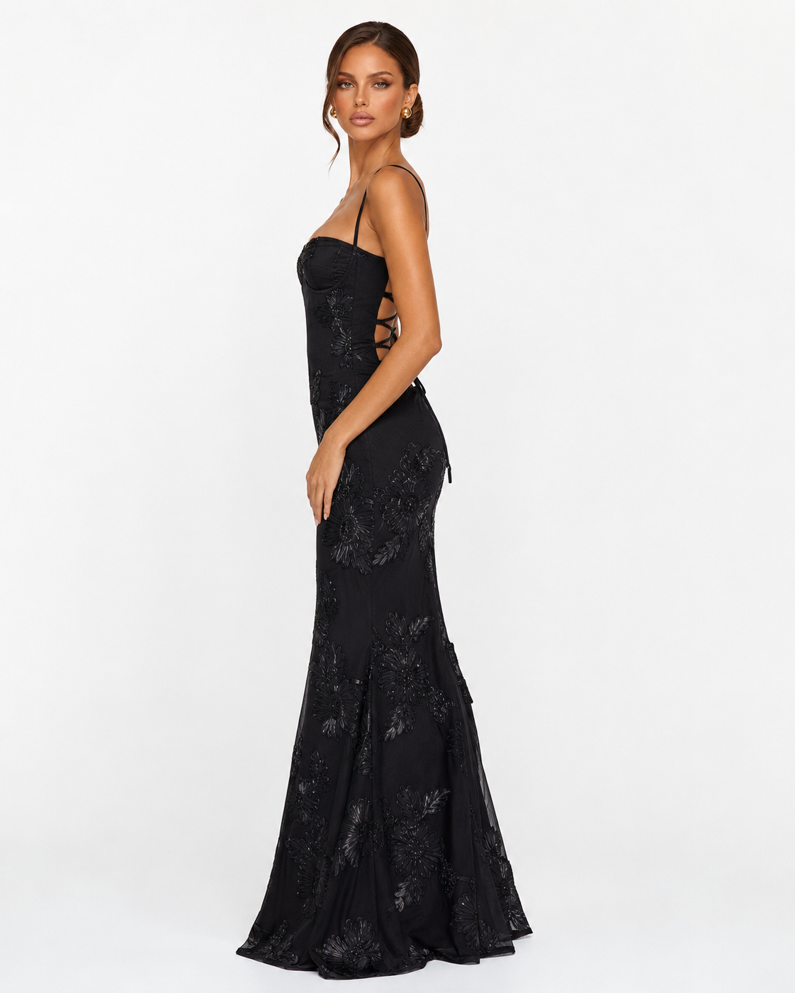 Julia | Vestido Sirena con Corsé Bordado