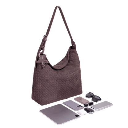 Bolso Tote Capri de Gamuza
