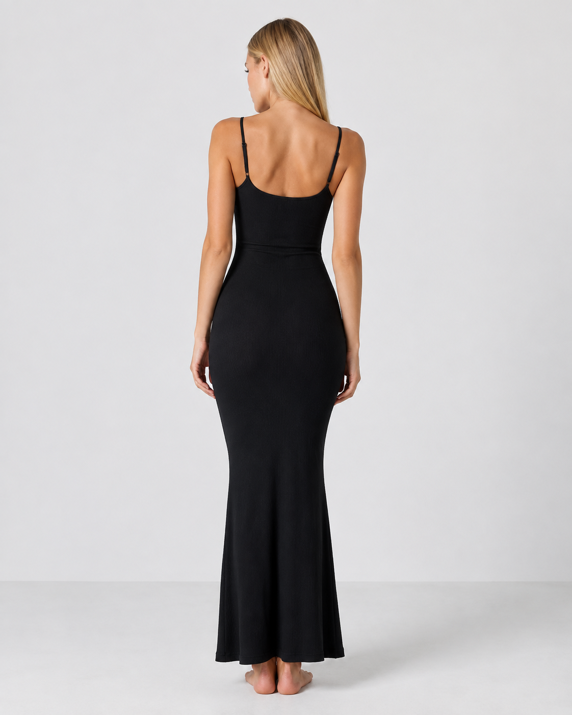 Itziar | Vestido Largo Ceñido de Tirantes