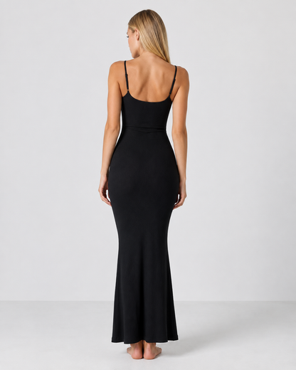 Itziar | Vestido Largo Ceñido de Tirantes