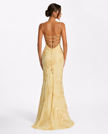 Julia | Vestido Sirena con Corsé Bordado