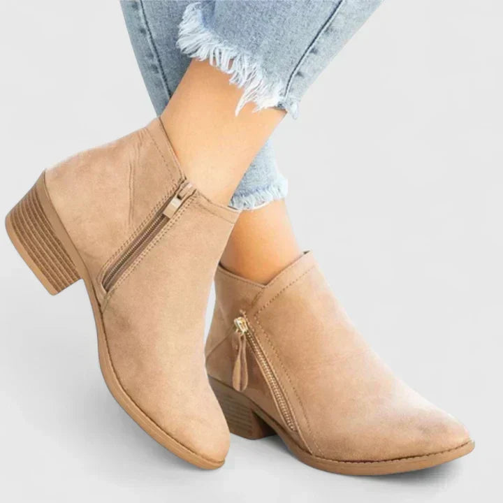 Bota Impermeable Ortopédica con Cremallera