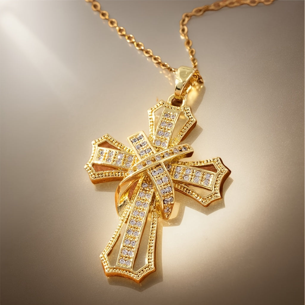 Collar | Colgante Cruz Radiante