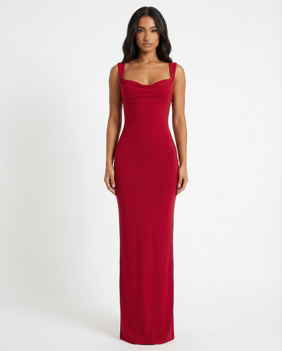 Triana | Vestido Largo con Espalda Abierta y Lazo