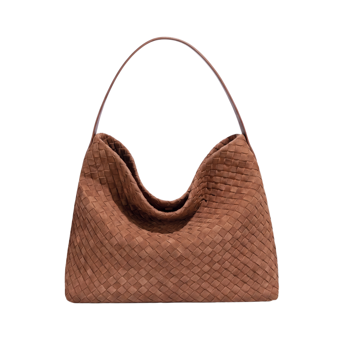 Bolso Tote Brielle de Gamuza