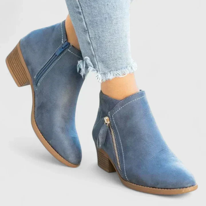 Bota Impermeable Ortopédica con Cremallera