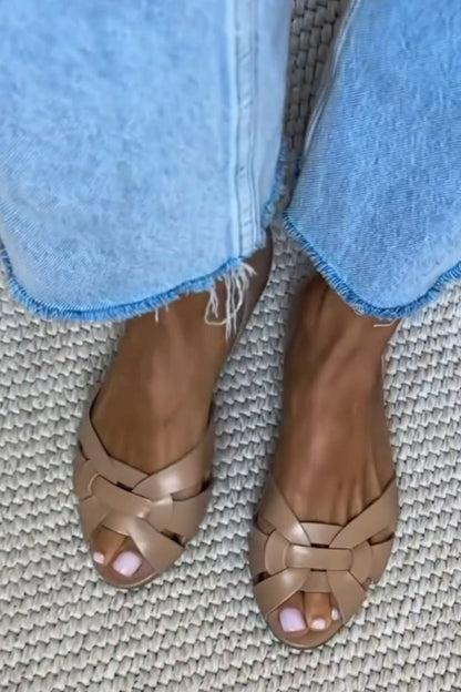 Sandalia Trenzada Clásica