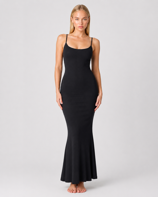 Itziar | Vestido Largo Ceñido de Tirantes
