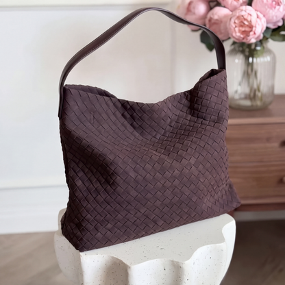 Bolso Tote Brielle de Gamuza