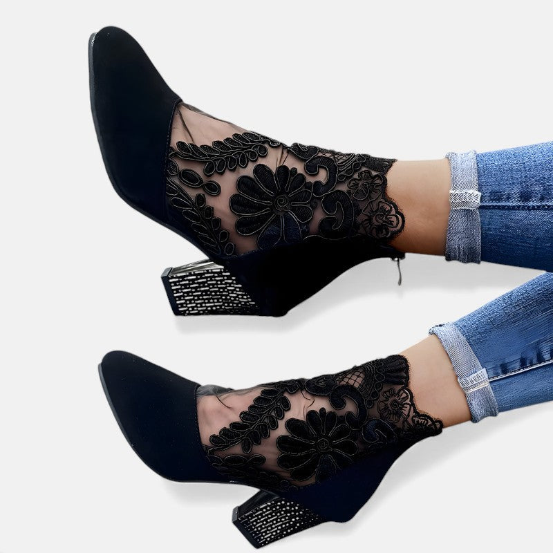 Zapato de Tacón Ortopédico Elegante