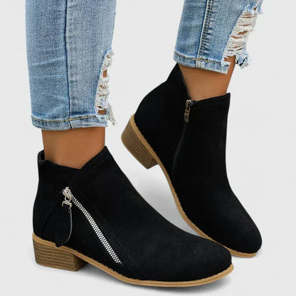 Bota Impermeable Ortopédica con Cremallera