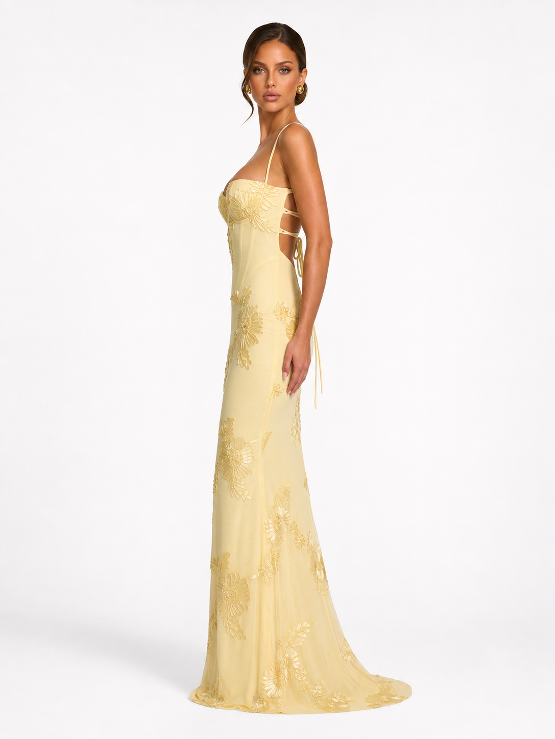 Julia | Vestido Sirena con Corsé Bordado