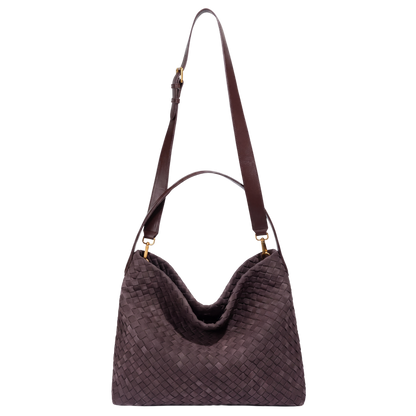 Bolso Tote Brielle de Gamuza