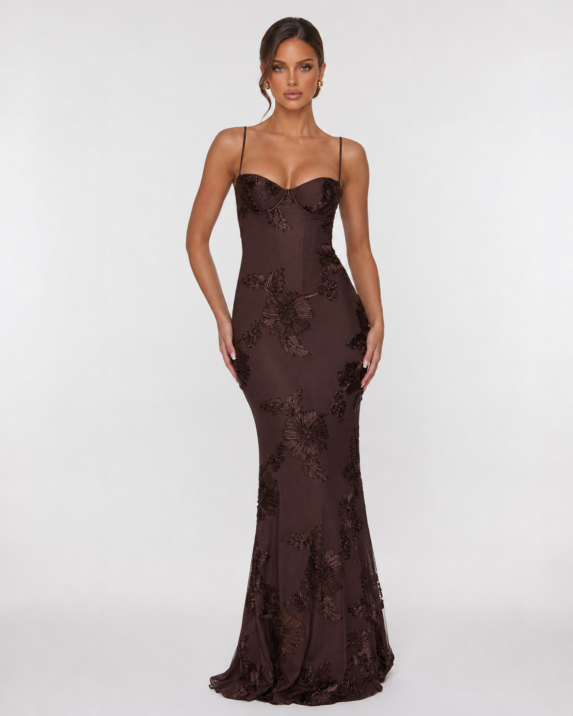 Julia | Vestido Sirena con Corsé Bordado