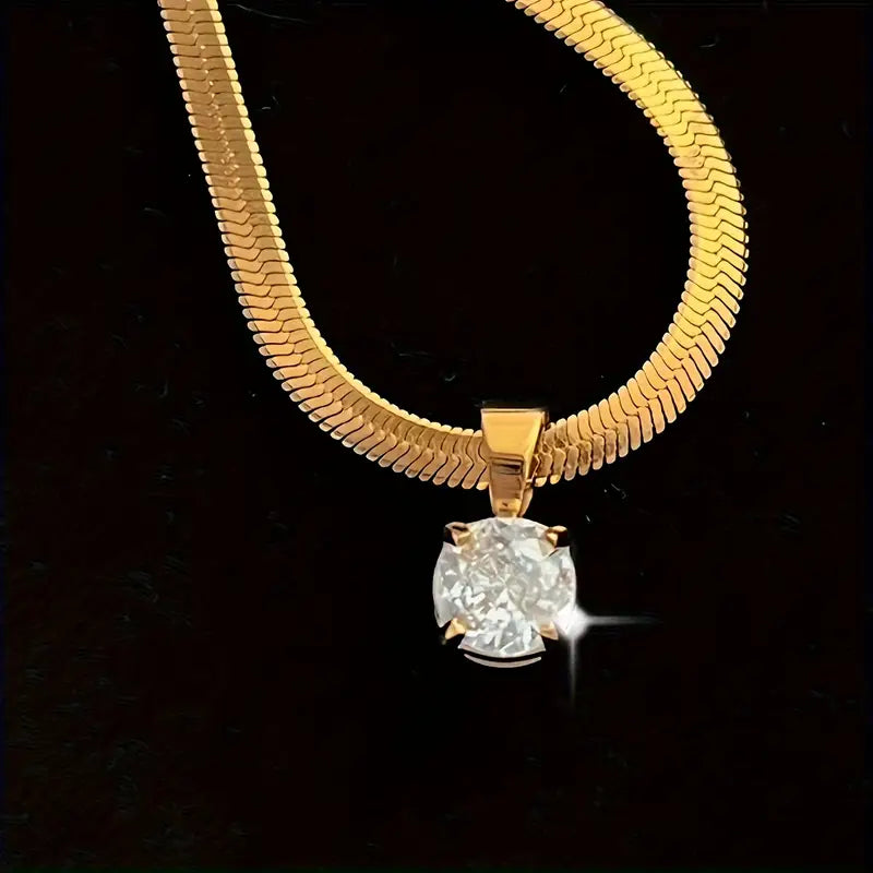 Collar | Colgante Elegante de Strass