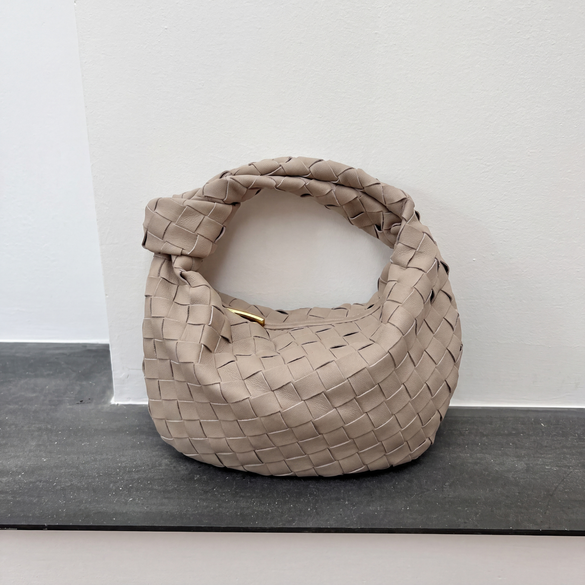 Bolso de Mano Willow de Gamuza