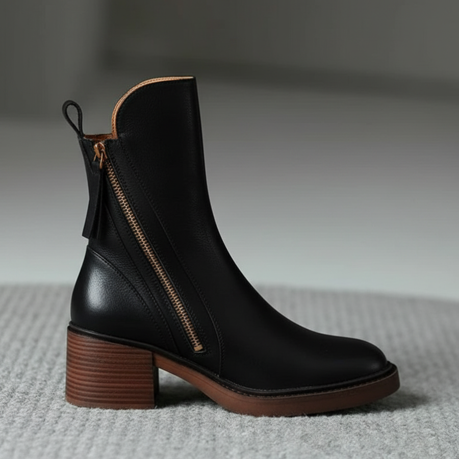 Bota Elegante de Tacón