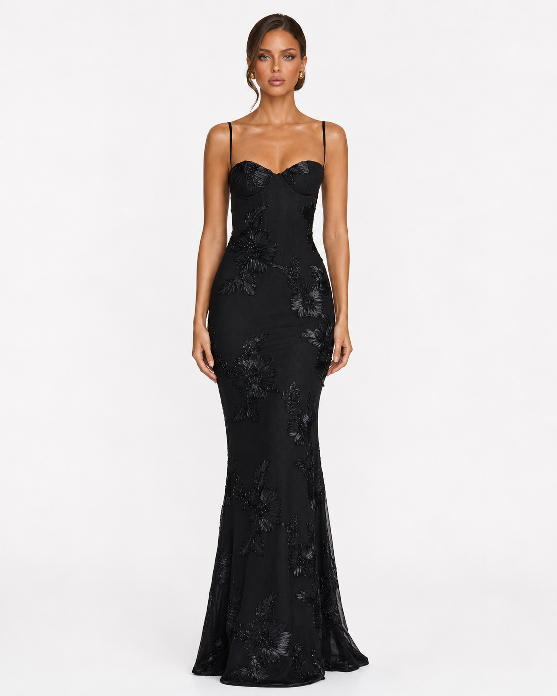 Julia | Vestido Sirena con Corsé Bordado