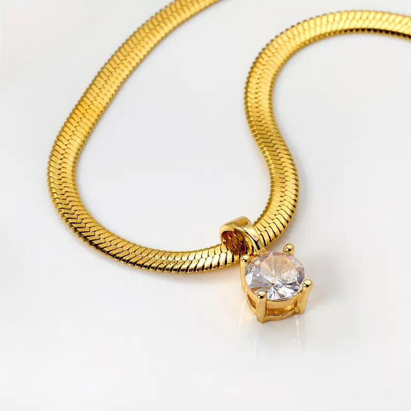 Collar | Colgante Elegante de Strass
