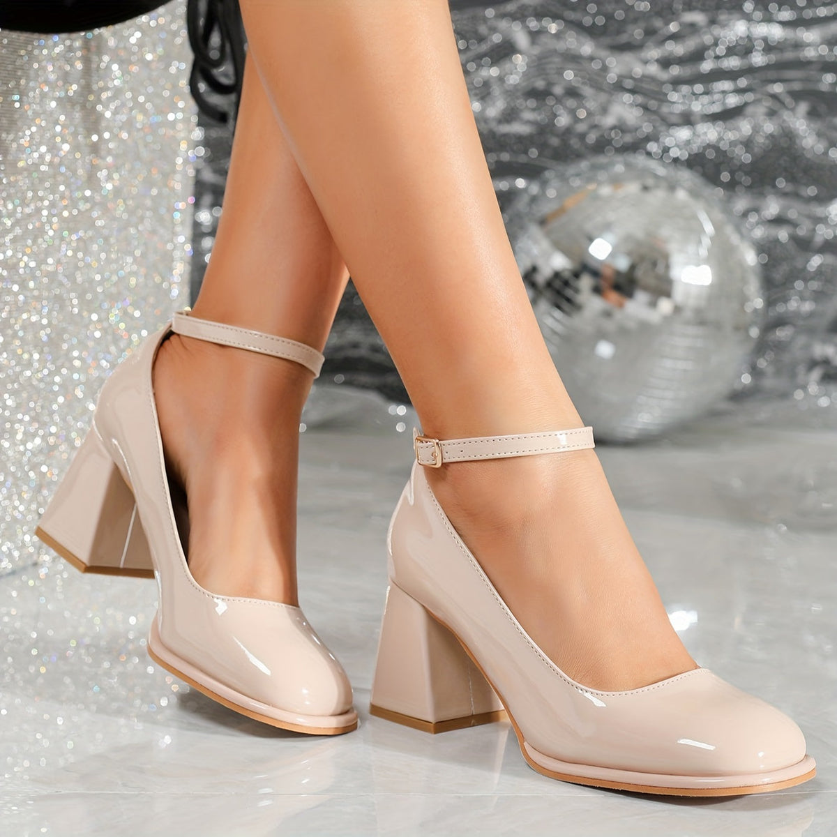 Zapato de Tacón Ortopédico de Vestir