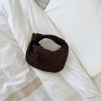 Bolso de Mano Willow de Gamuza
