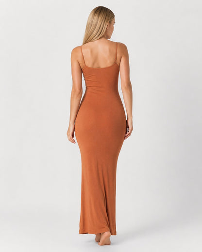 Itziar | Vestido Largo Ceñido de Tirantes