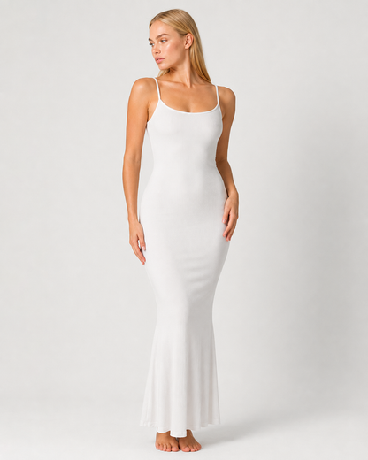 Itziar | Vestido Largo Ceñido de Tirantes