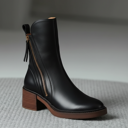 Bota Elegante de Tacón