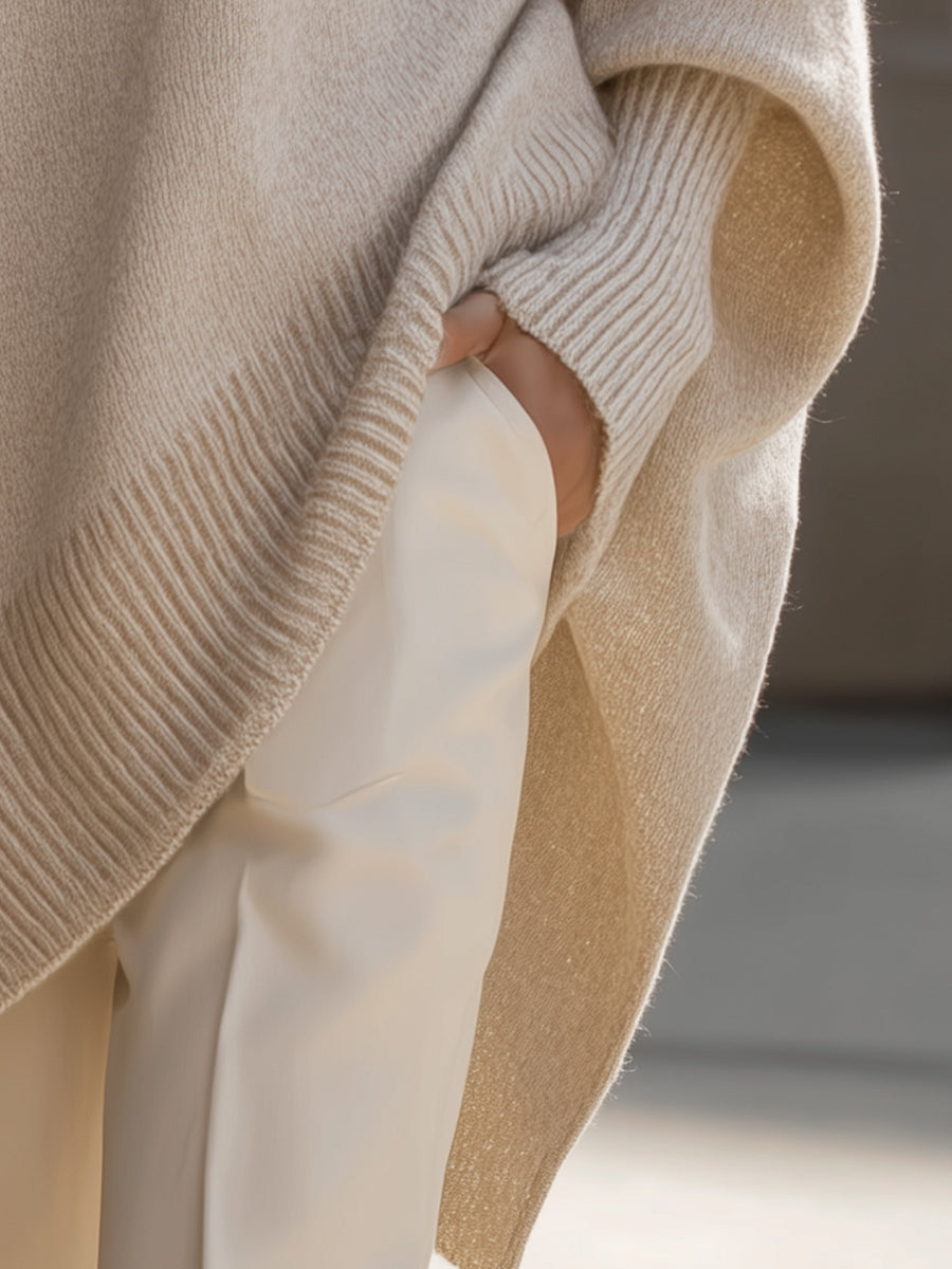 Wanwen | Jersey Oversize de Punto Suave