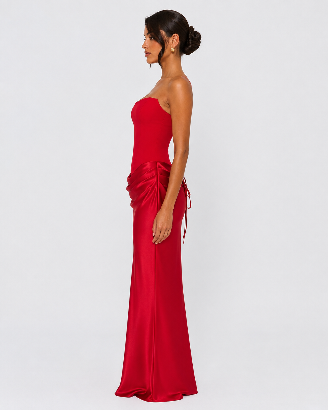 Patricia | Vestido Largo Palabra de Honor con Corsé
