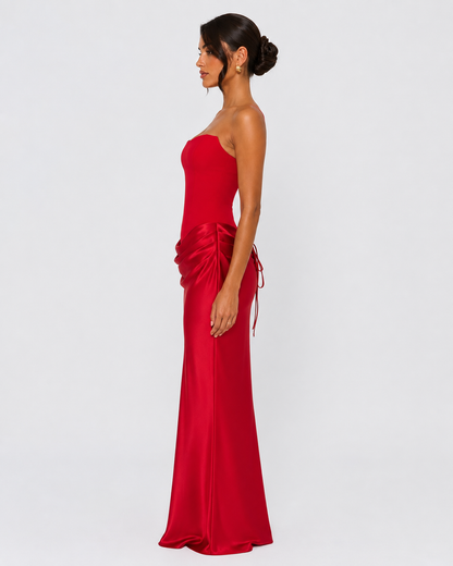 Patricia | Vestido Largo Palabra de Honor con Corsé
