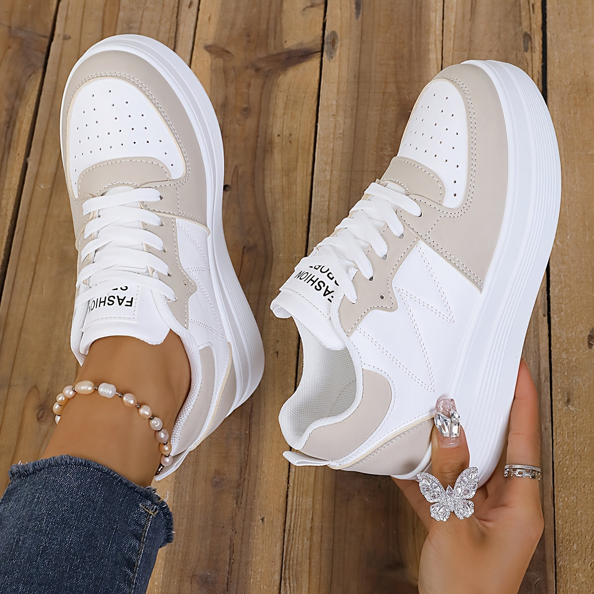 Zapatilla Elegante con Plataforma