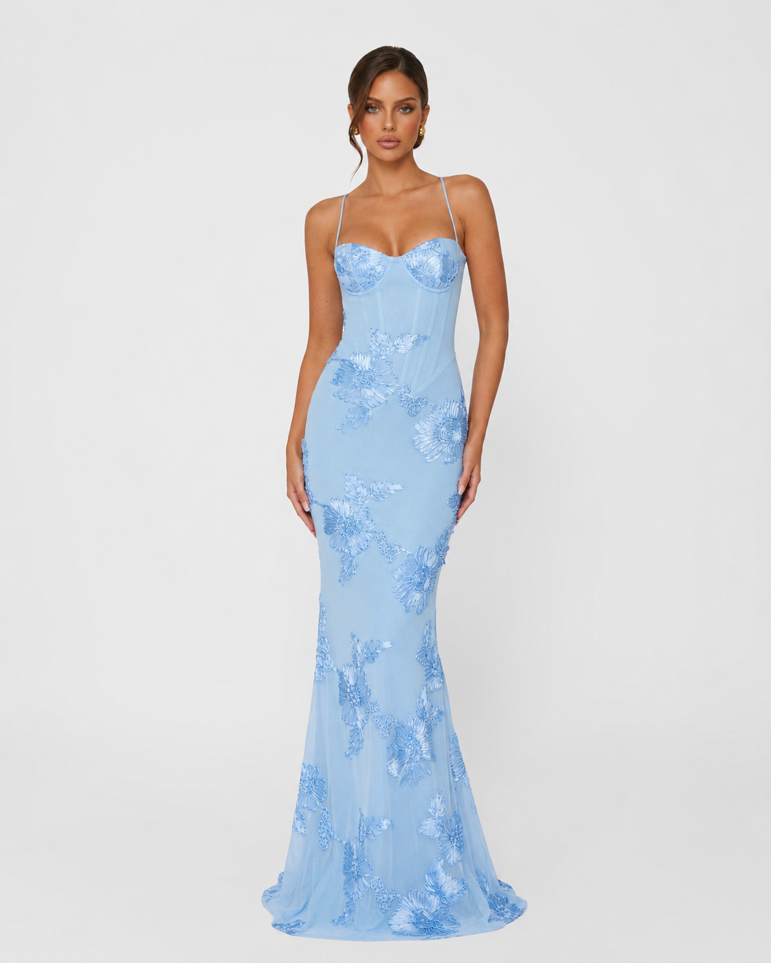 Julia | Vestido Sirena con Corsé Bordado