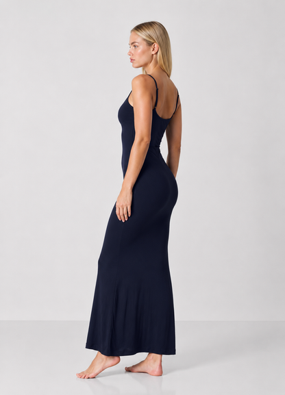 Itziar | Vestido Largo Ceñido de Tirantes