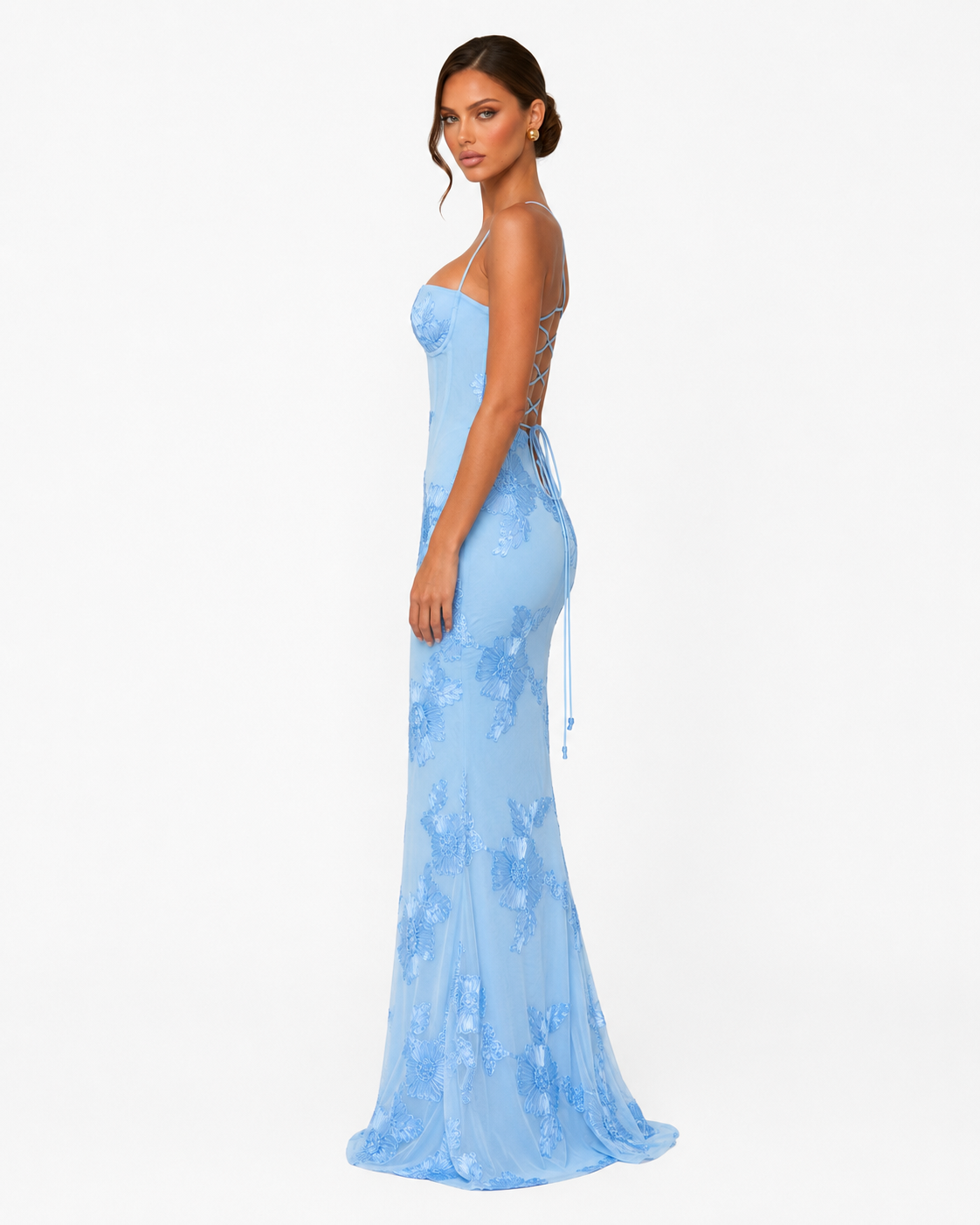 Julia | Vestido Sirena con Corsé Bordado