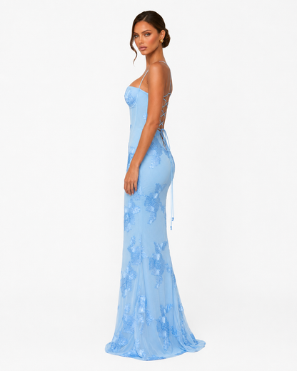 Julia | Vestido Sirena con Corsé Bordado
