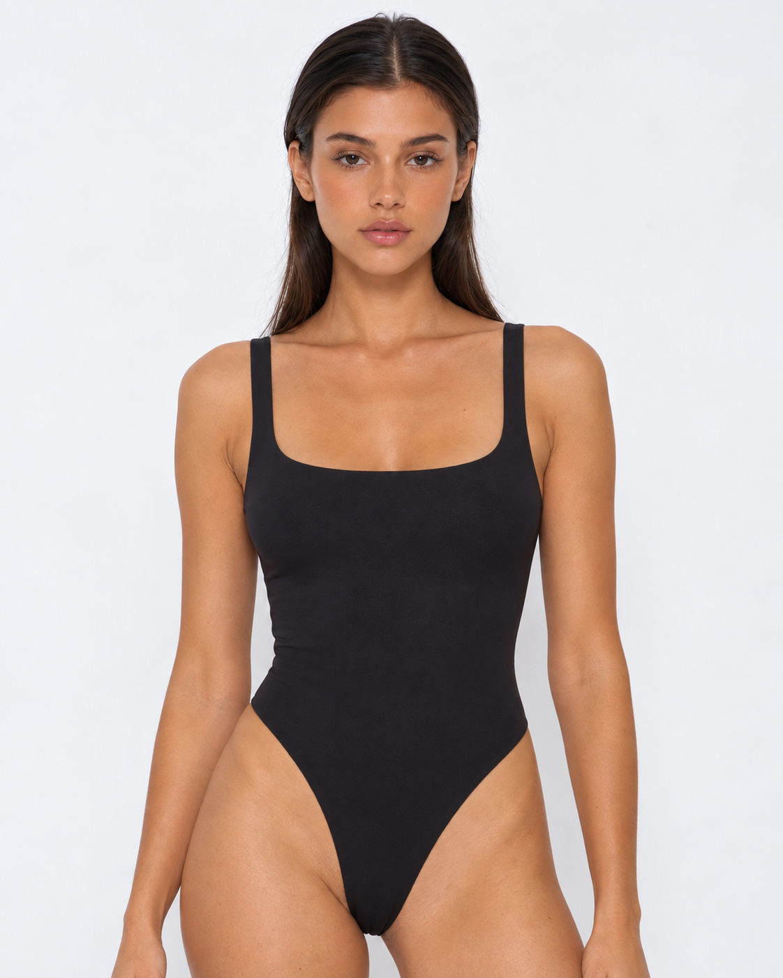Antonia | Body de Tirantes Anchos con Escote Redondo