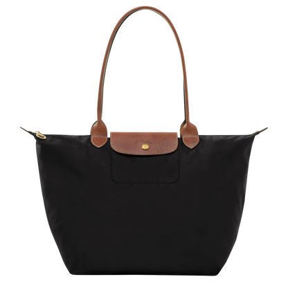 Bolso Plegable de Nailon Premium | Negro