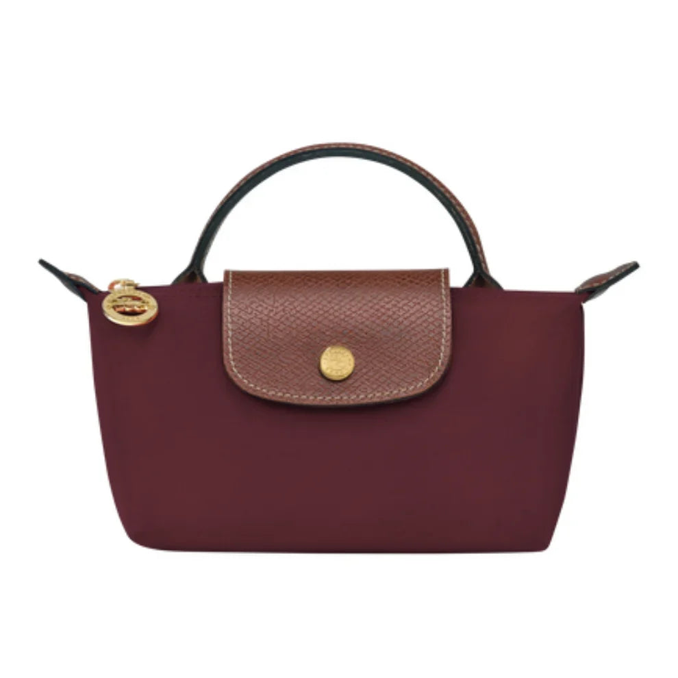 Bolso Mini Ella Borgoña | Correa Incluida