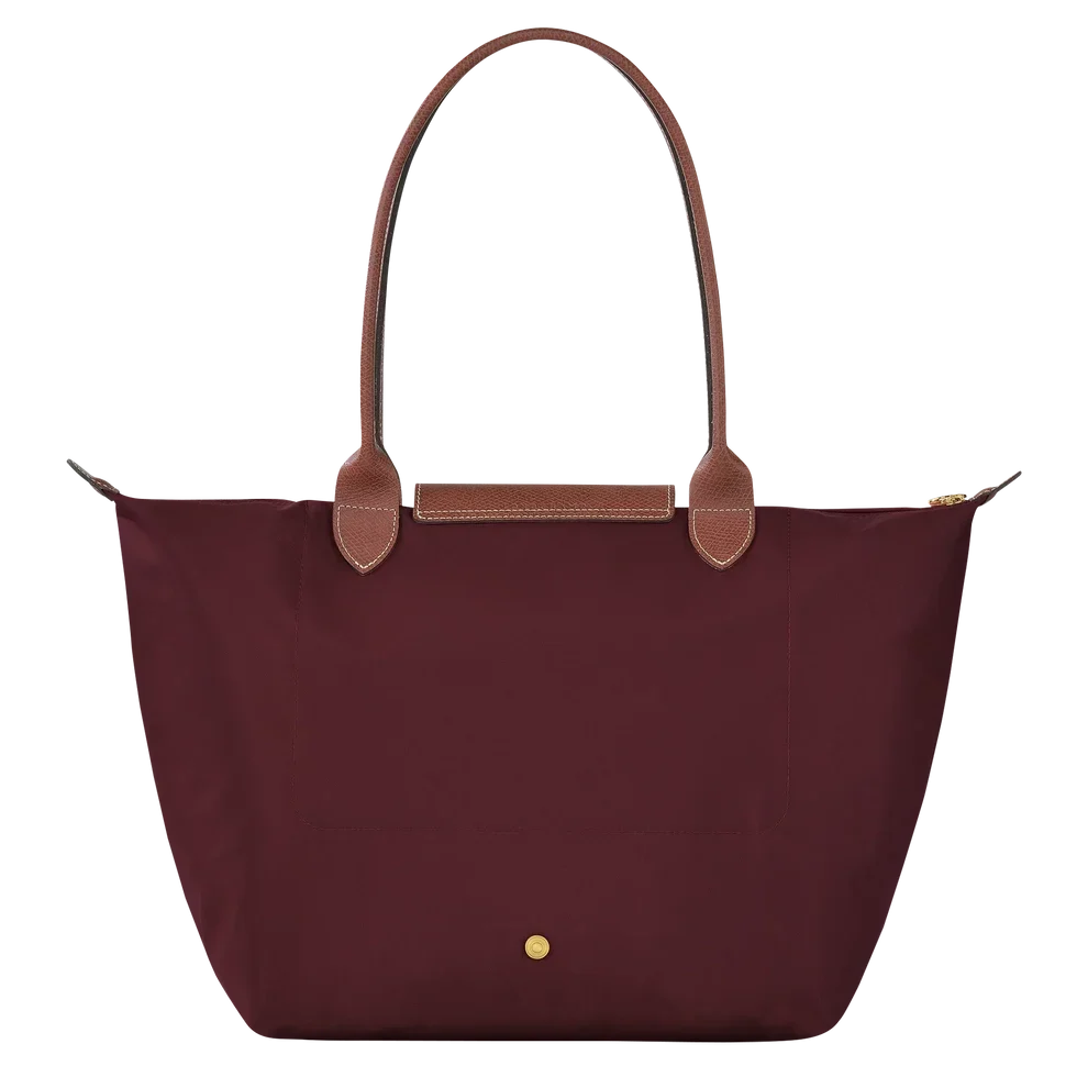 Bolso Plegable de Nailon Premium | Borgoña