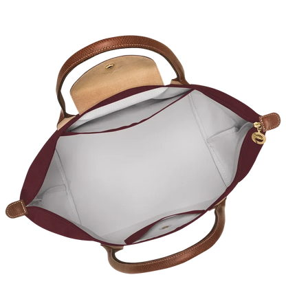Bolso Plegable de Nailon Premium | Borgoña