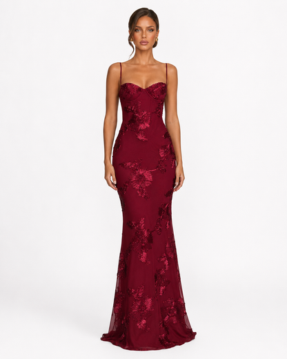 Julia | Vestido Sirena con Corsé Bordado