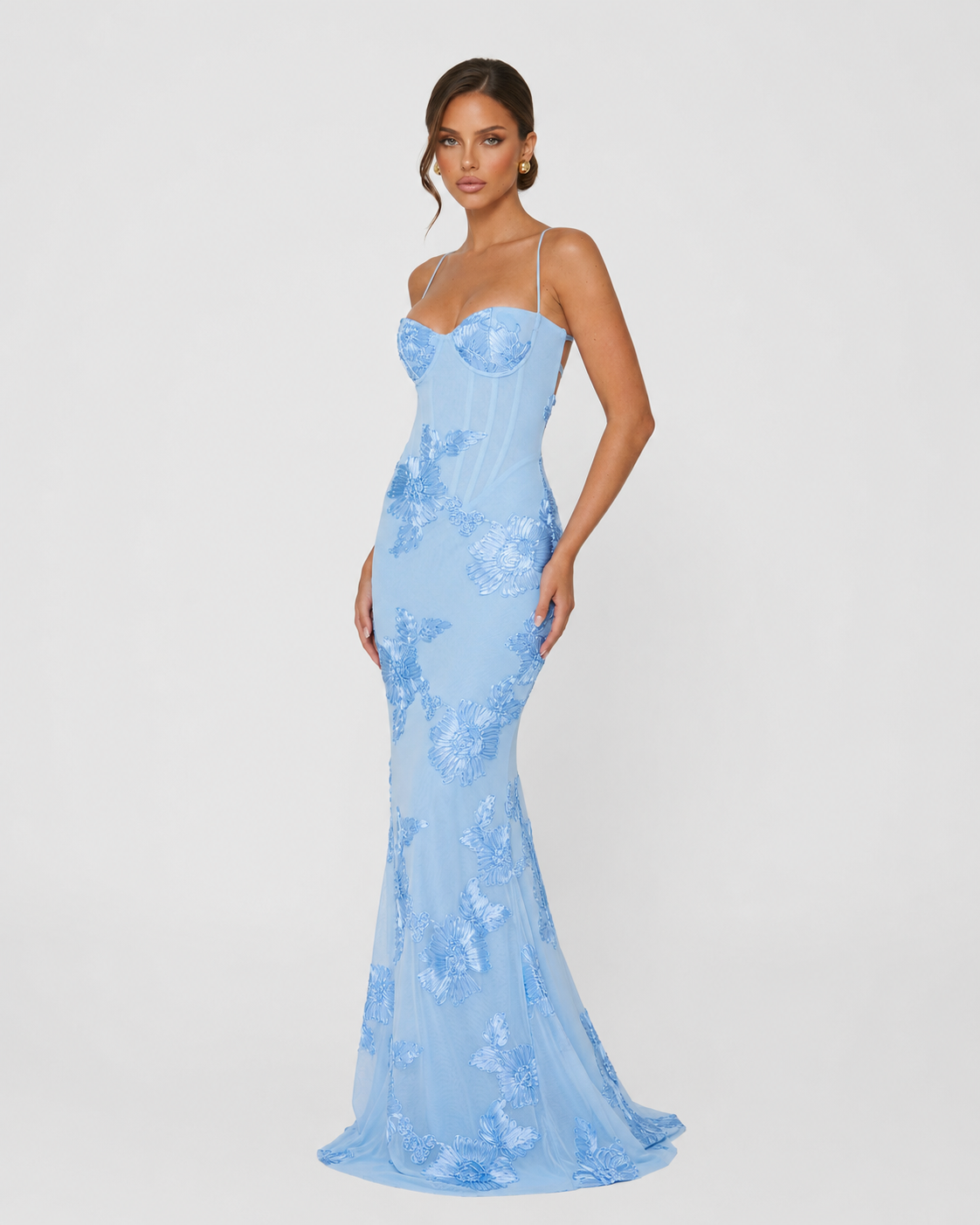 Julia | Vestido Sirena con Corsé Bordado